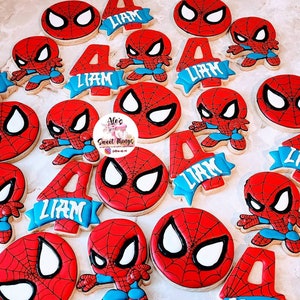 Spiderman Hulk Sugar Cookies afbeelding 3