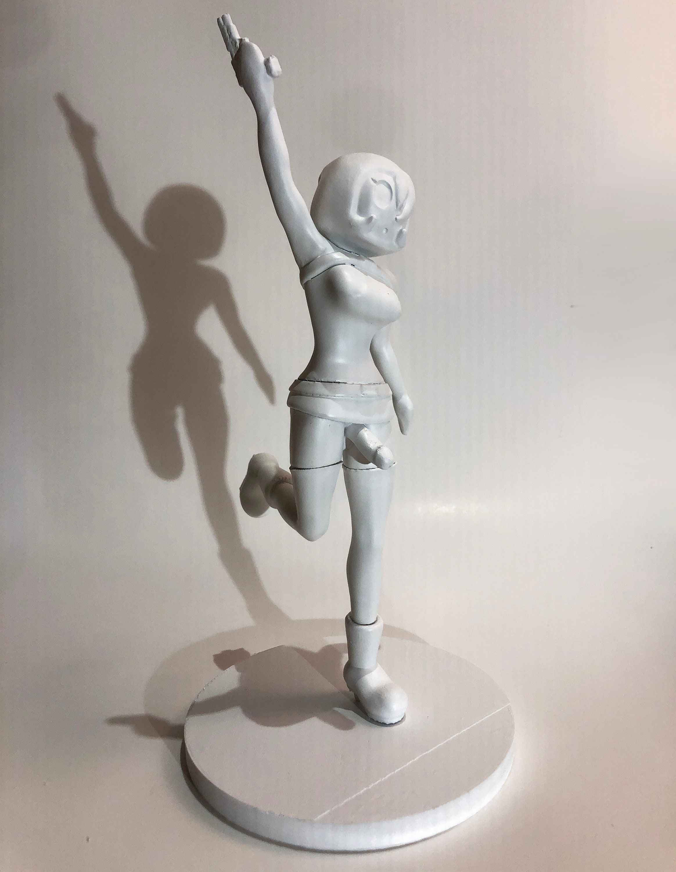 NSFW 18 ShyGal FUTANARI unpainted Garage kit figure 8in Etsy