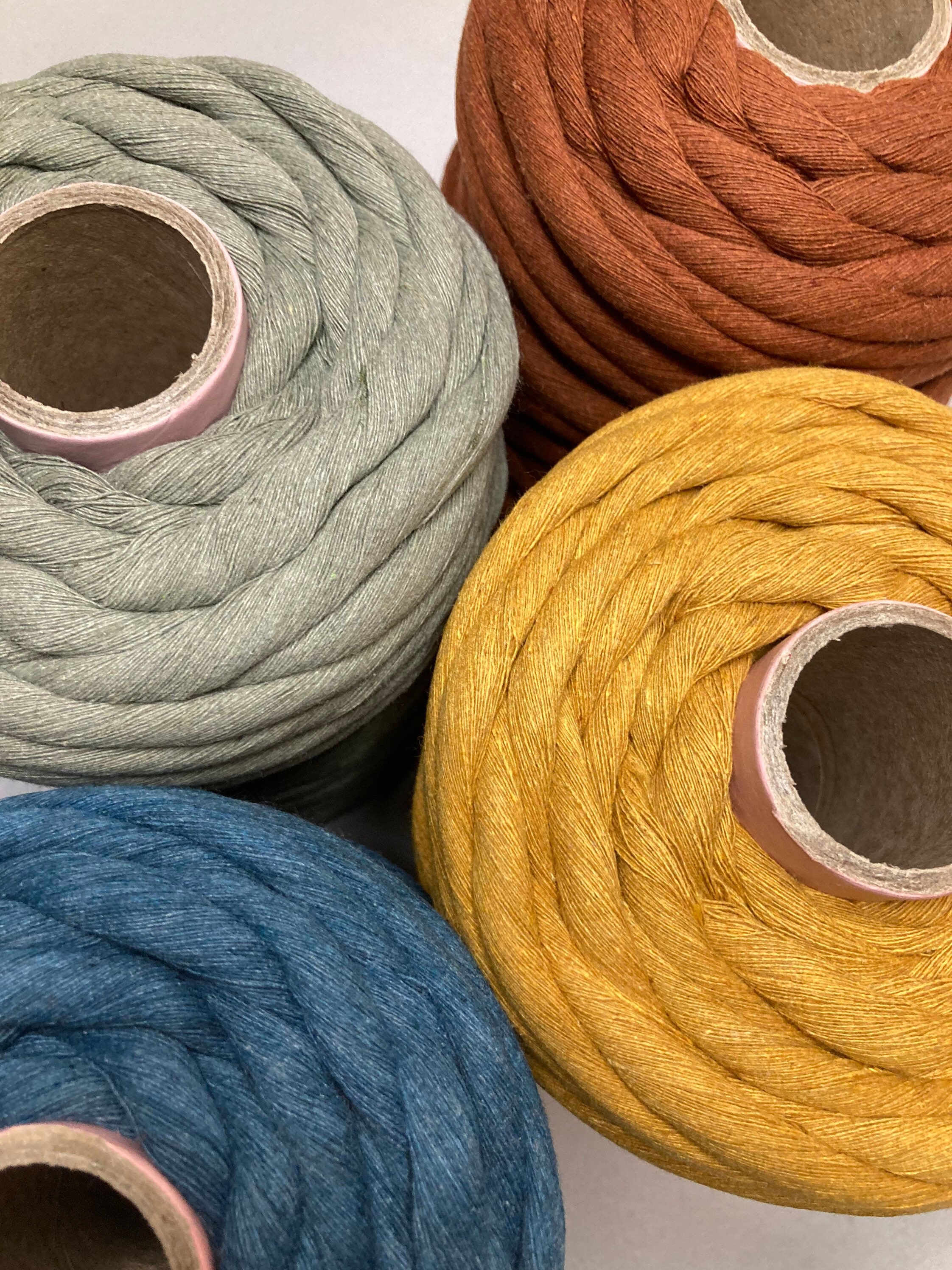 Macramé String/ 9mm String/ Chunky Macrame Cord/ Fibre Art Etsy