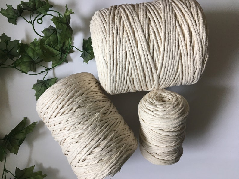 Macrame String Single Strand String Macrame Cord Craft Etsy Canada