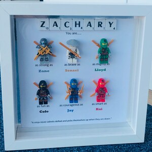 Personalised Superhero Box Frames image 6