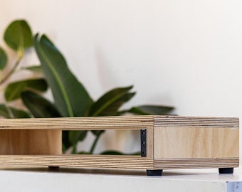 Rack para equipos de estudio de escritorio de 1U - Se envía ensamblado - Hecho a mano