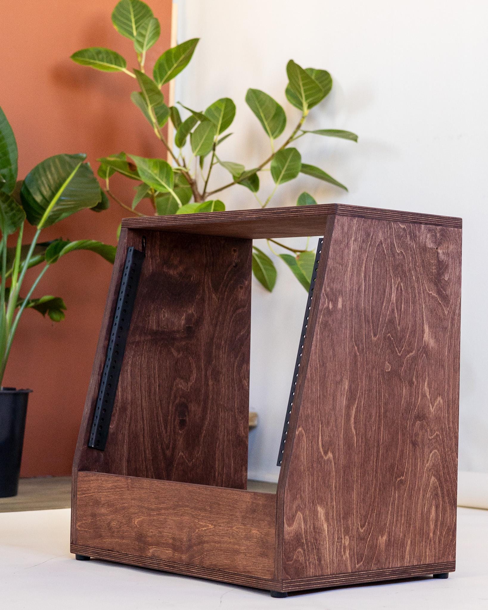 Slanted Vinyl Rack Slanted Studio Rack | 4U - 16U | Quick Turnaround | 19