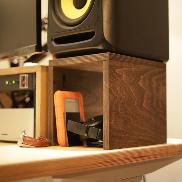 Studio Monitor Riser - Elevate Speakers to Ear-Level