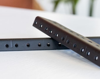 Rear Rack Rails | Add-On Upgrade for 19 inch Studio and Audio Enclosures