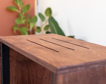 Vented Rack Top Panel | Airflow Upgrade for Birch Plywood Studio Enclosures