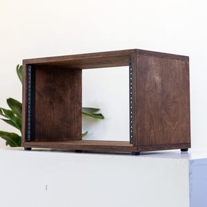 Half-width Audio Rack | Solid Wood | Quick Turnaround | 9.5 Half-width Audio Rack | Solid Wood | Quick Turnaround | 9.5