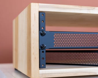 Rack Spacer Blank Panel | 1U or 2U Vented or Unvented 19 inch Filler Plate