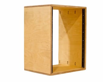 Tall Studio Rack | 6U thru 16U | Handmade - Quick Turnaround - 19" Audio Equipment Mount