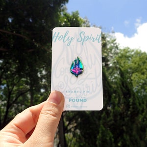 Holy Spirit Enamel Pin