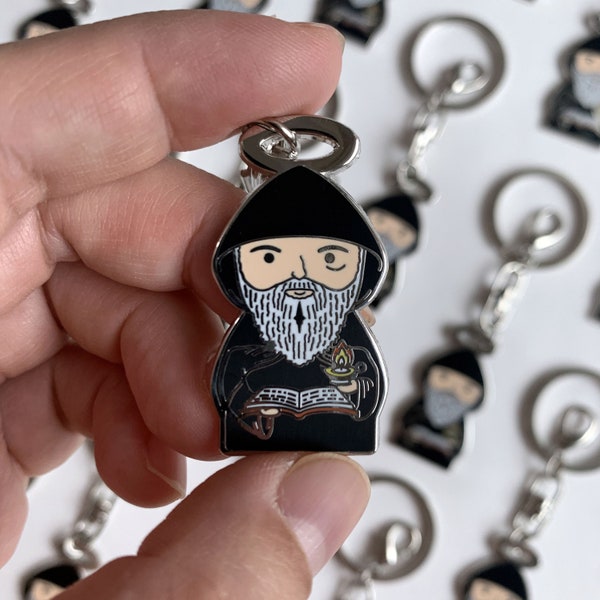 St. Charbel Makhlouf Keychain