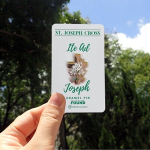 St. Joseph Cross Pin