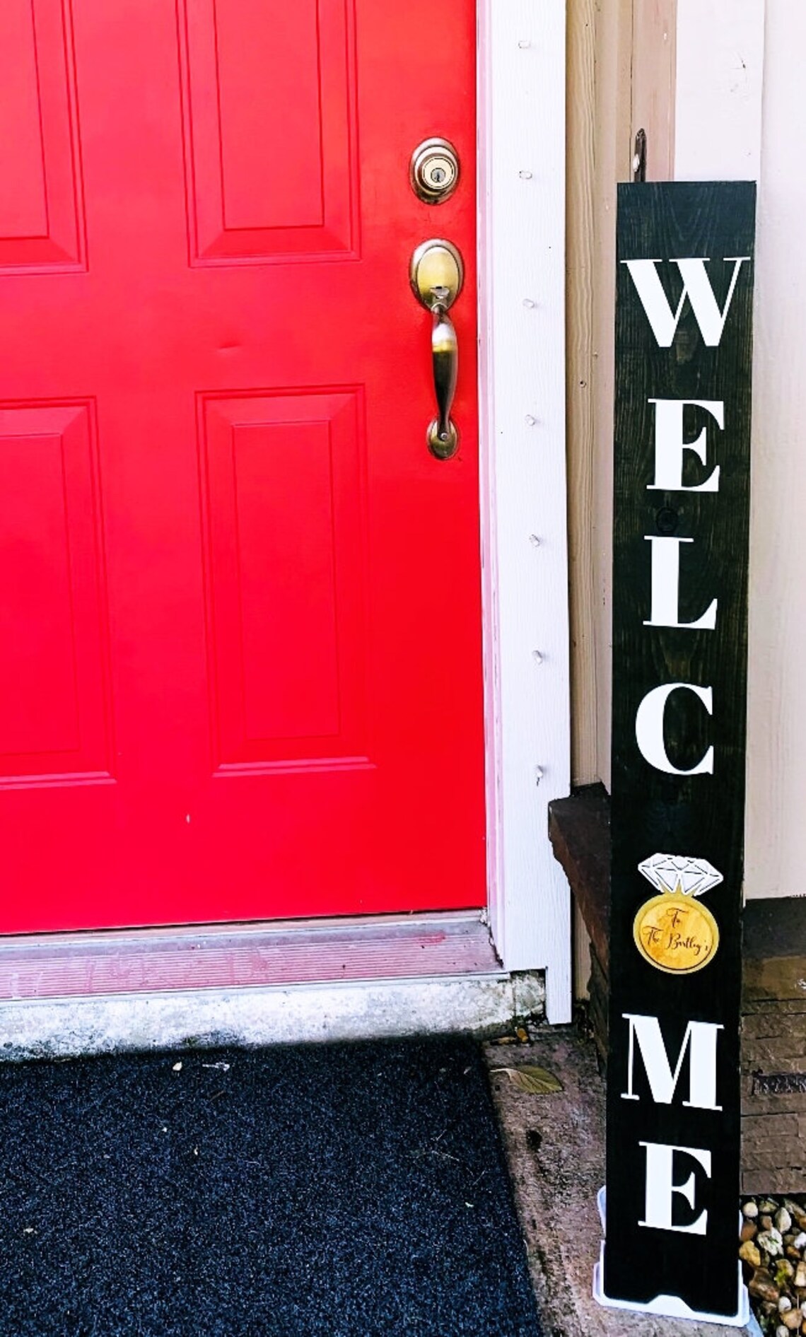 Interchangeable WELCOME SIGN For Front Porch With Etsy