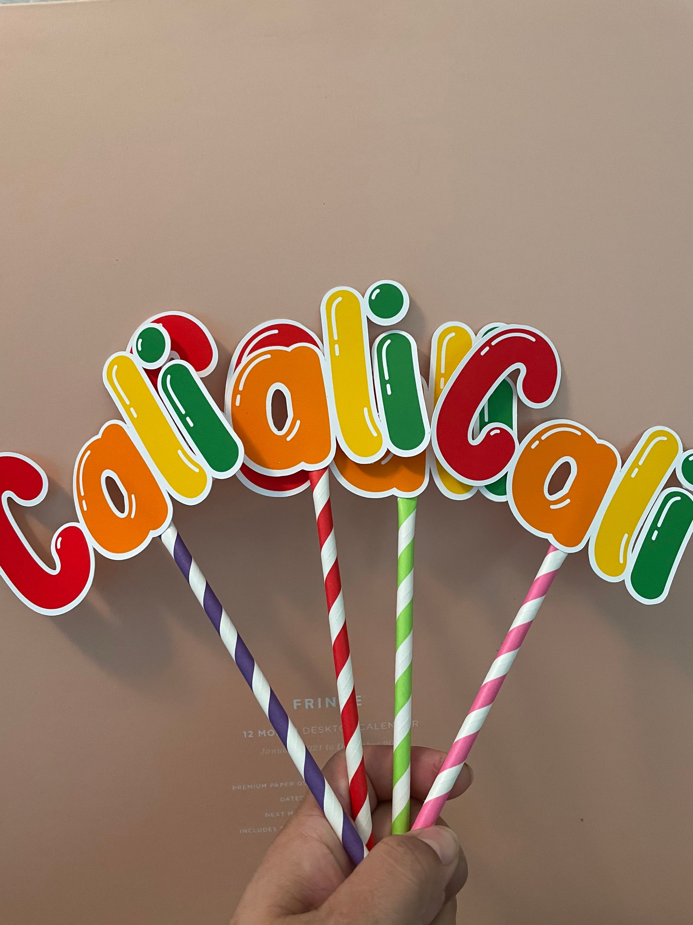 Name Centerpieces Custom Centerpieces Birthday Centerpiece Etsy