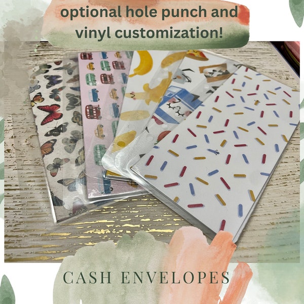 Cash Stuffing Wallet Etsy
