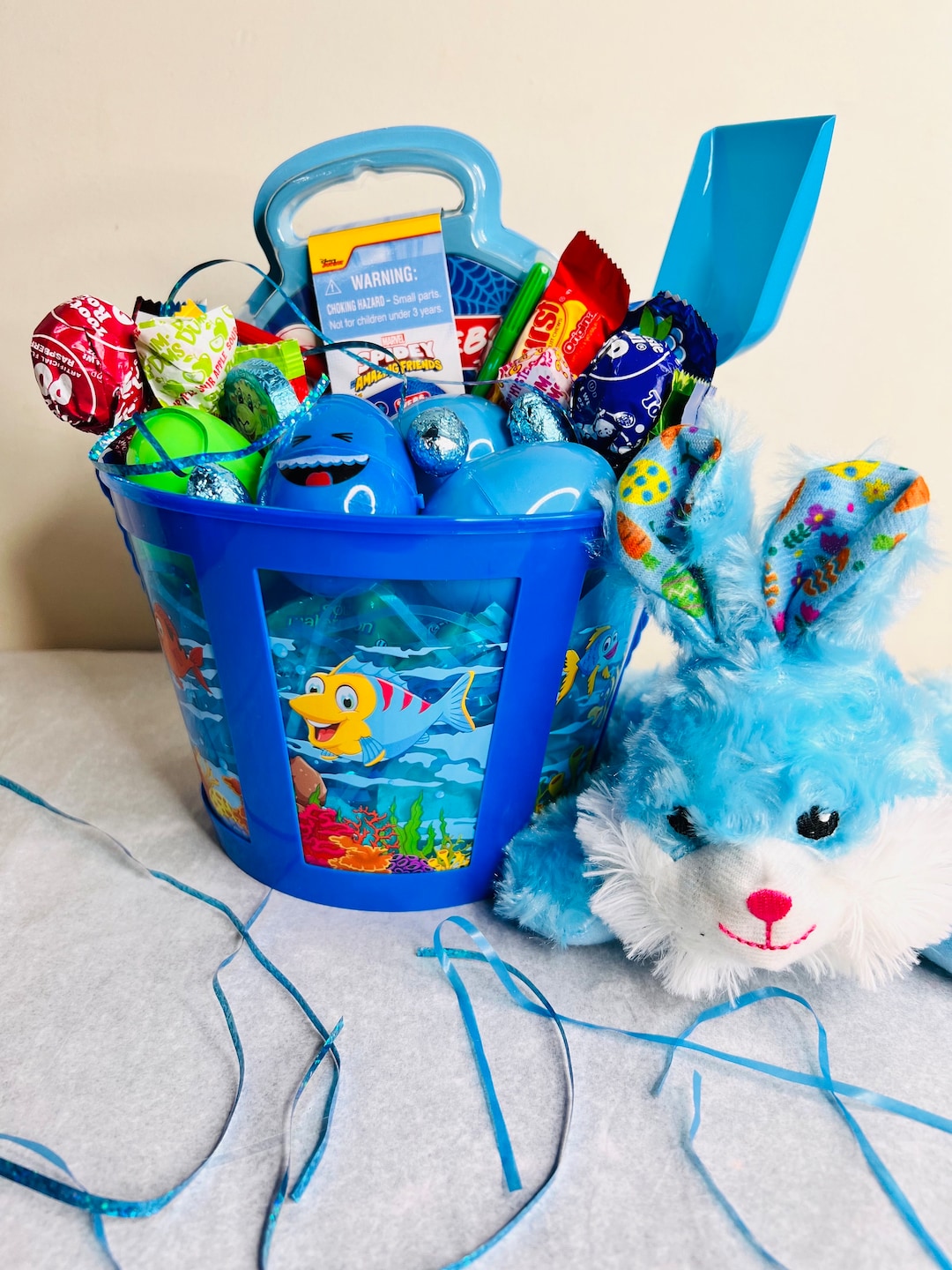 candy-basket-pre-filled-candy-basket-lollipop-blue-basket-etsy