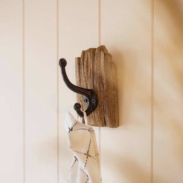 Wooden Wall Hooks Etsy
