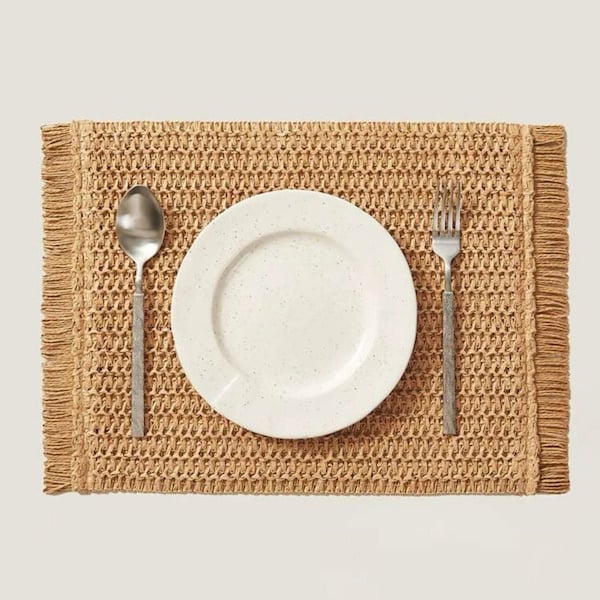 Woven Placemats Etsy