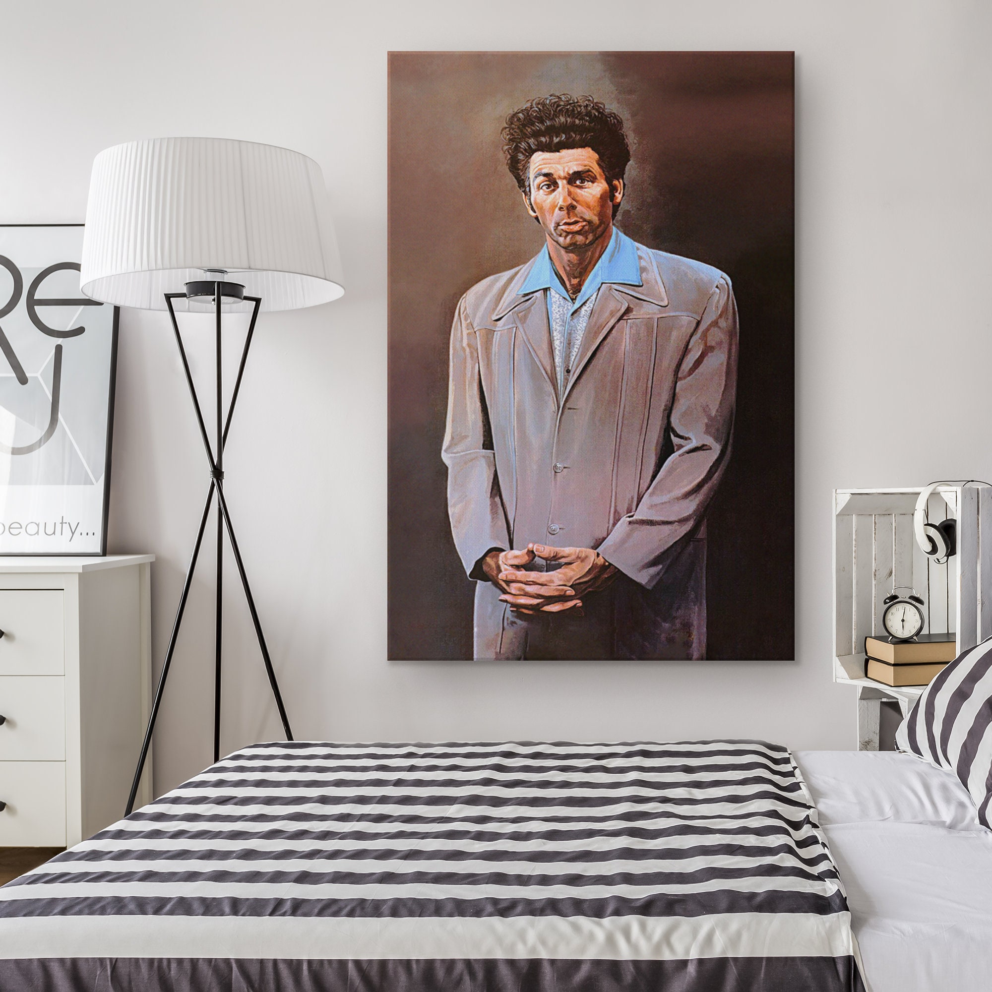 The Kramer Painting Canvas Print Cosmo Kramer in Etsy
