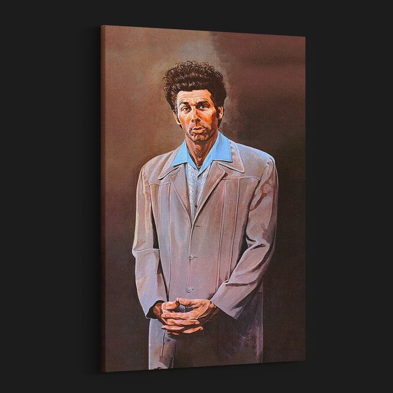 The Kramer Painting Canvas Print Cosmo Kramer in Etsy