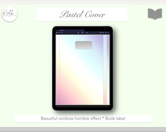 Digital Notebook Cover: Pretty Pastel Theme (Digital Download)