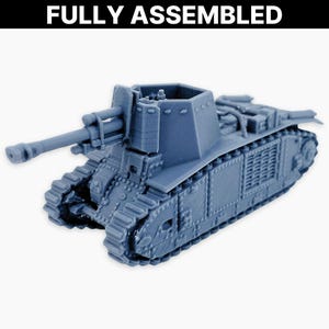 10.5cm leFH 18/3 auf Geschutzwagen B2 (alternative muzzle), Fully Assembled Miniature: WWII German Self-Propelled Howitzer Model