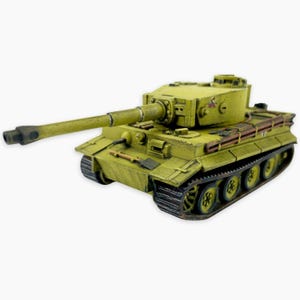 Painted Tiger I 1:56 &quot;28mm&quot; scale