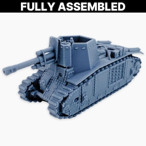 10.5cm leFH 18/3 auf Geschutzwagen B2, Fully Assembled Miniature: WWII German Self-Propelled Howitzer Model