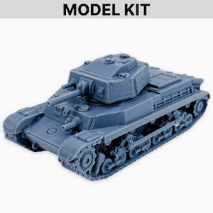 40 M Turán I, miniatuurmodel: Hongaars medium tankmodel WO II
