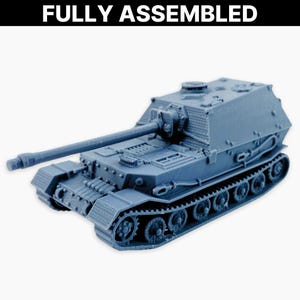 Elefant Tank Destroyer Miniature: Wargaming Model