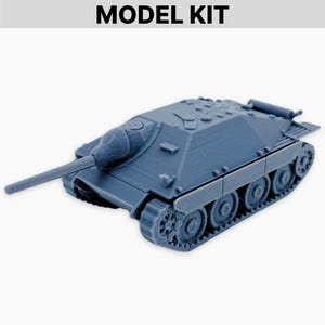 Hetzer, Model Kit Miniature: WWII German Tank Destroyer Model