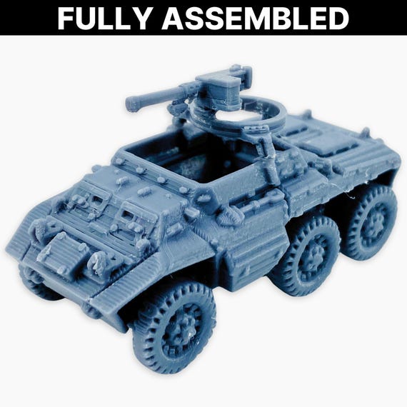 M20 Armored Utility Car (late No Guards), Fully Assembled: WWII US