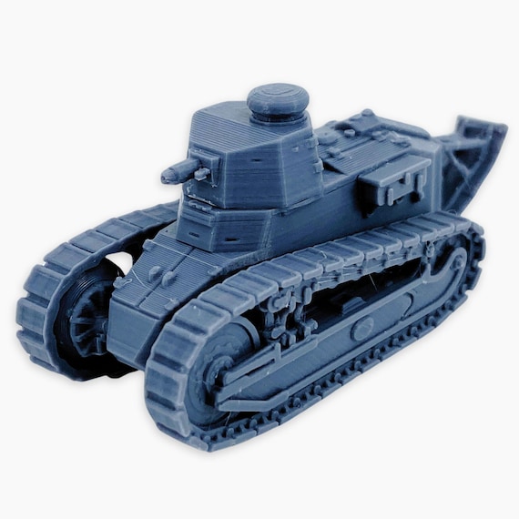 洋書 French Light Tank Renault FT & U.S. Six Renault FT17, Model Kit: WWI French Light Tank Miniature, Historic