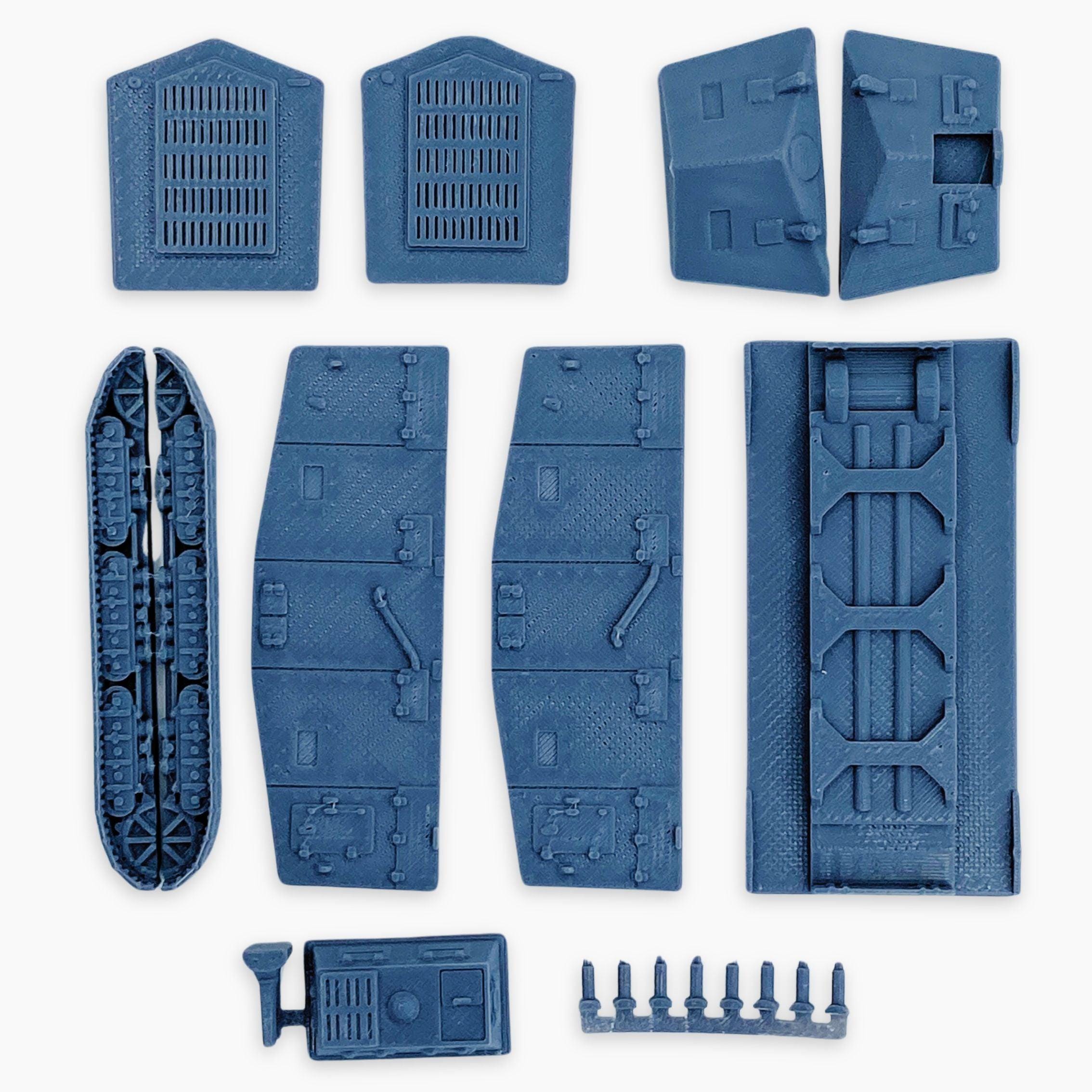 A7V, Model Kit: WWI Military Vehicle Model, German Empire Tank Scale ...
