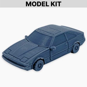 Toyota Celica Supra, Model Kit: Classic Japanese Sports Car, Retro JDM Coupe, Scale Model Vehicle, Collector Display Miniature