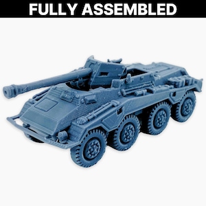 Sd.Kfz. 234/4 Miniature: WWII German Armored Car Model