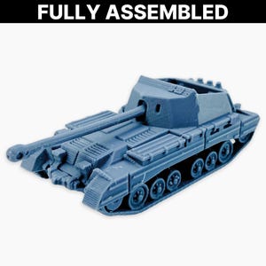 Archer, Fully Assembled Miniature: WWII British Tank Destroyer Model
