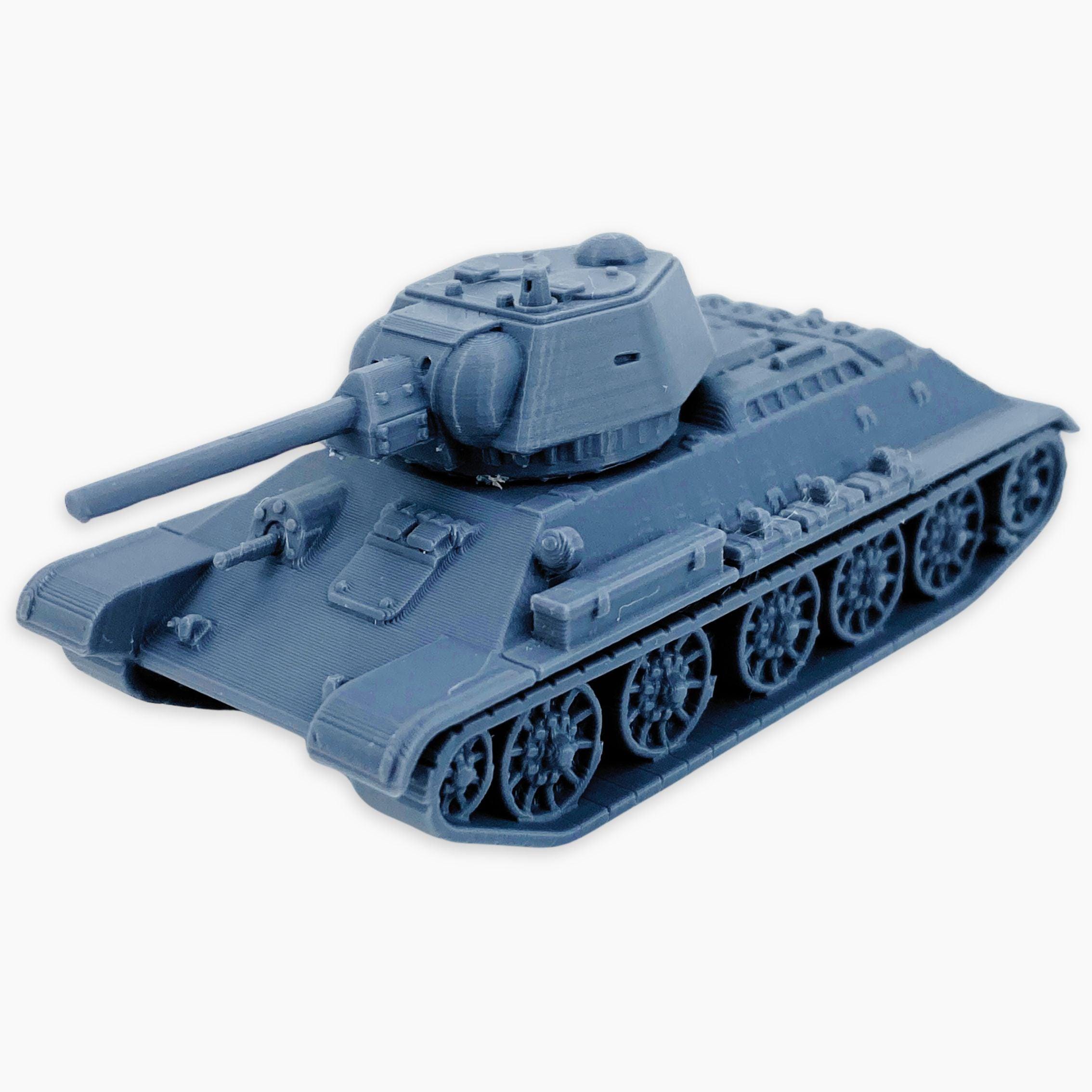 T-34/76 モデル 1942 (六角砲塔初期型)、完全組み立て済み: 第二次世界