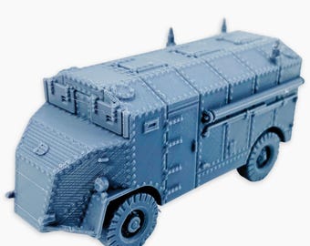 Dorchester LP, Fully Assembled Miniature: WWII British Armored Command Vehicle Model