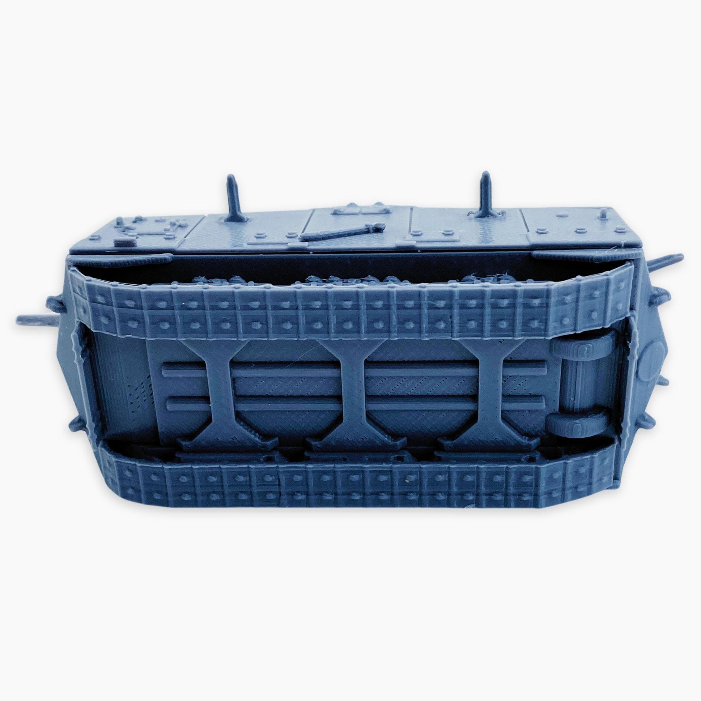 A7V, Model Kit: WWI Military Vehicle Model, German Empire Tank Scale ...