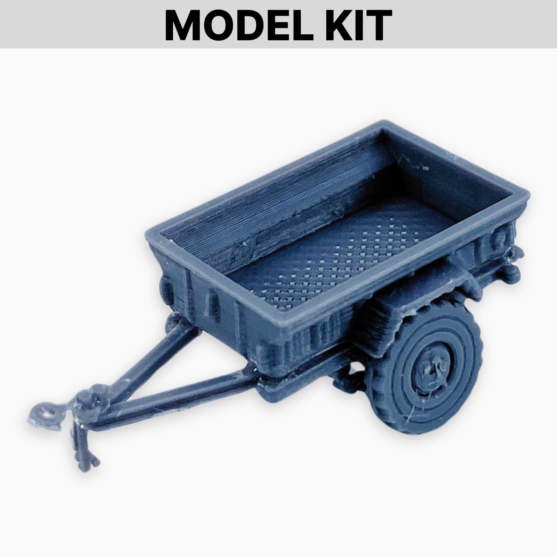 M416 Trailer, Model Kit: Modern US Military Cargo Trailer, Light 