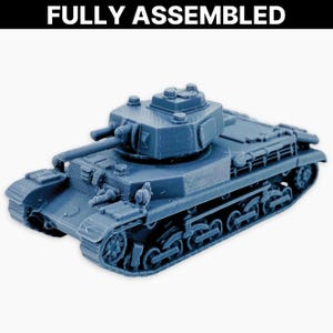 40 M Turán, volledig gemonteerd miniatuur: Hongaars medium tankmodel WO II