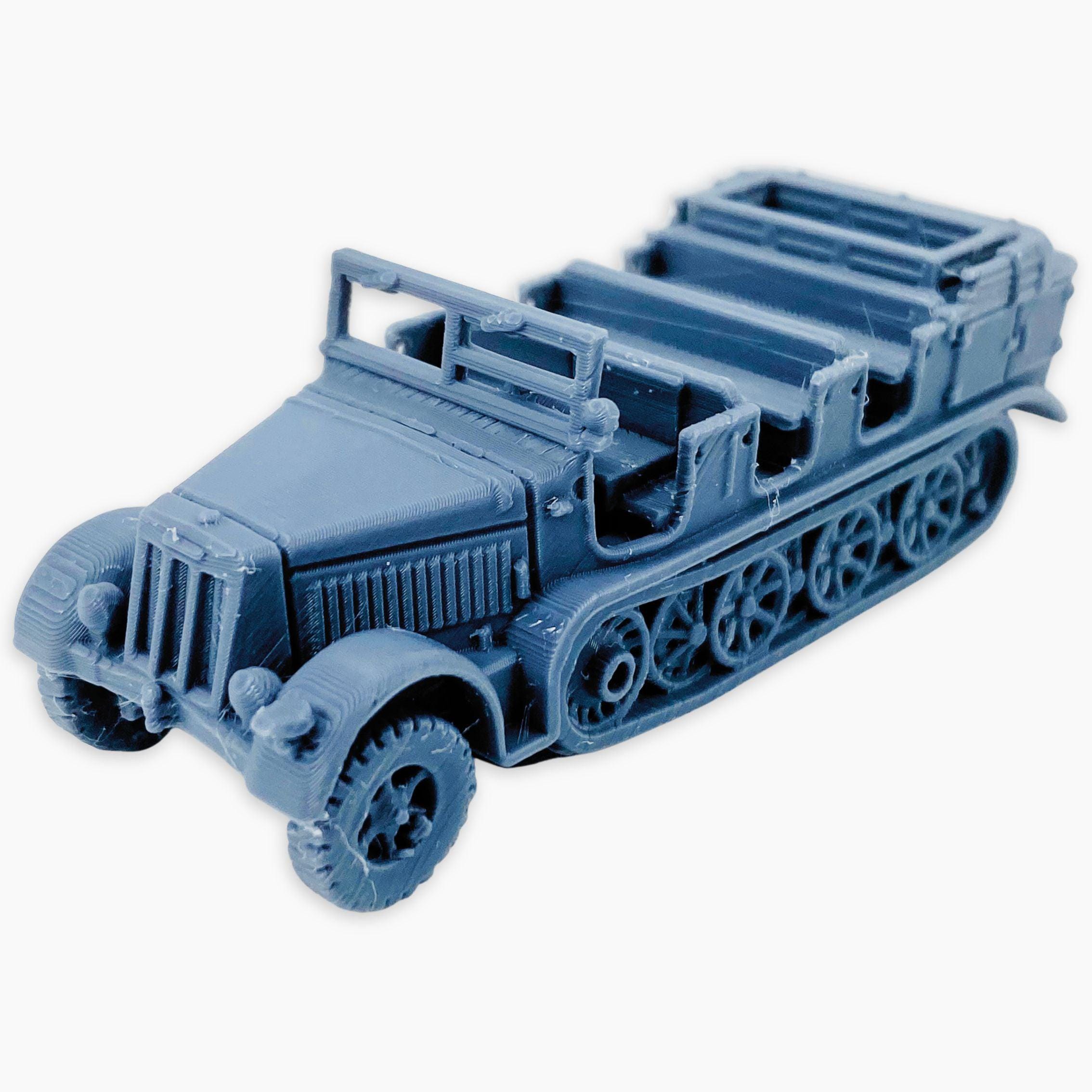 Sd.Kfz. 7、完全組み立て済み：第二次世界大戦時のドイツ重ハーフ