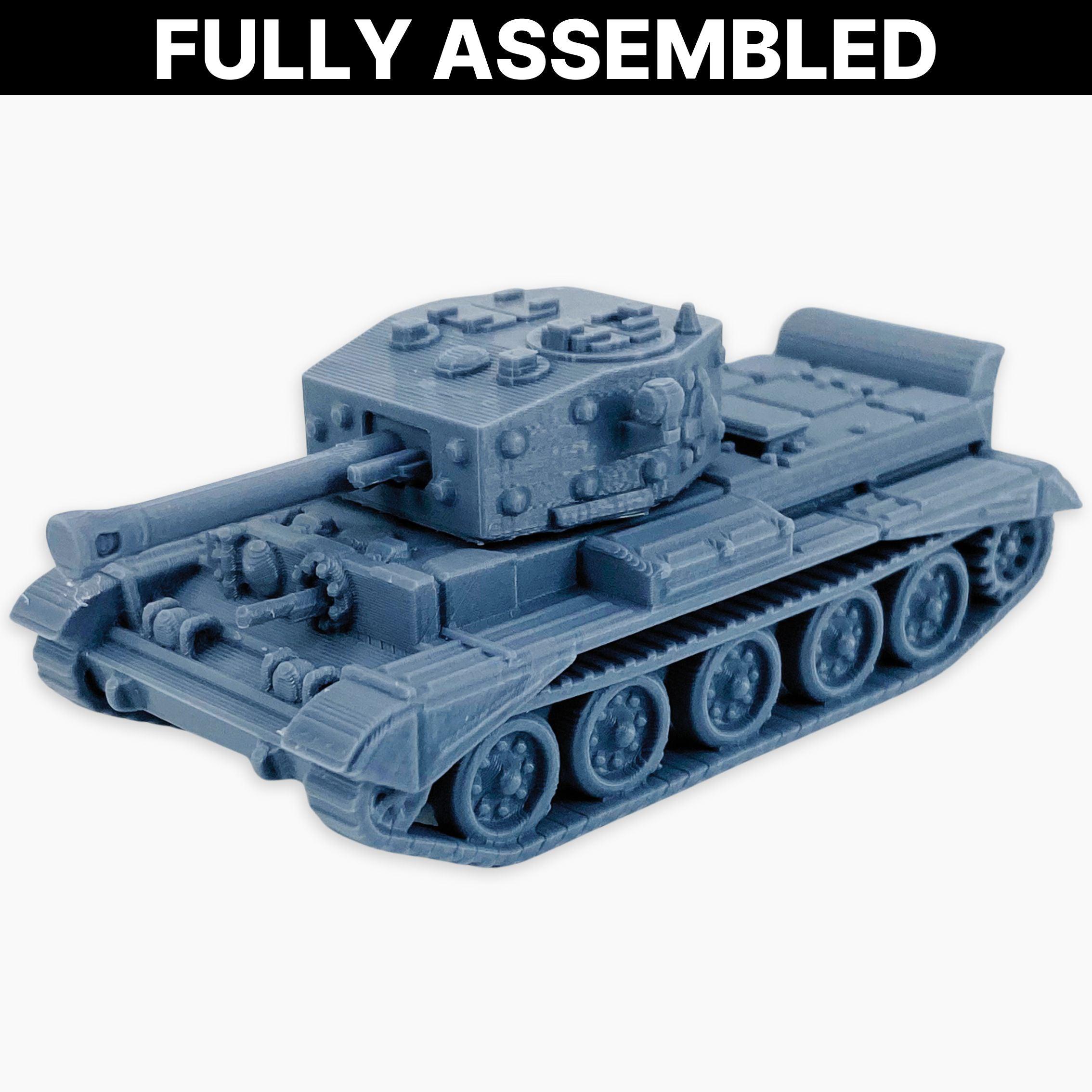 Cromwell IV (sandshields), Fully Assembled Miniature: WWII British