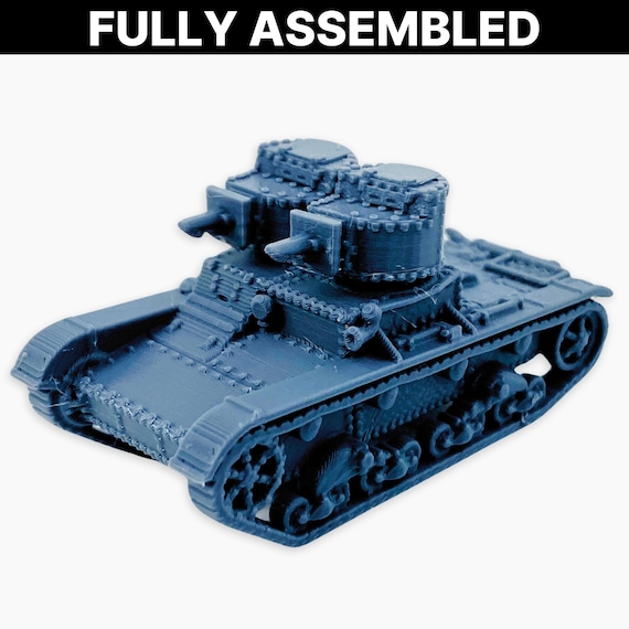 T-26A、完全組み立て済み：第二次世界大戦のソビエト軽戦車砲兵型、自