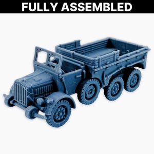 Rába 38 M Botond II (hoepels), volledig gemonteerd miniatuur: Hongaars militair vrachtwagenmodel WO II