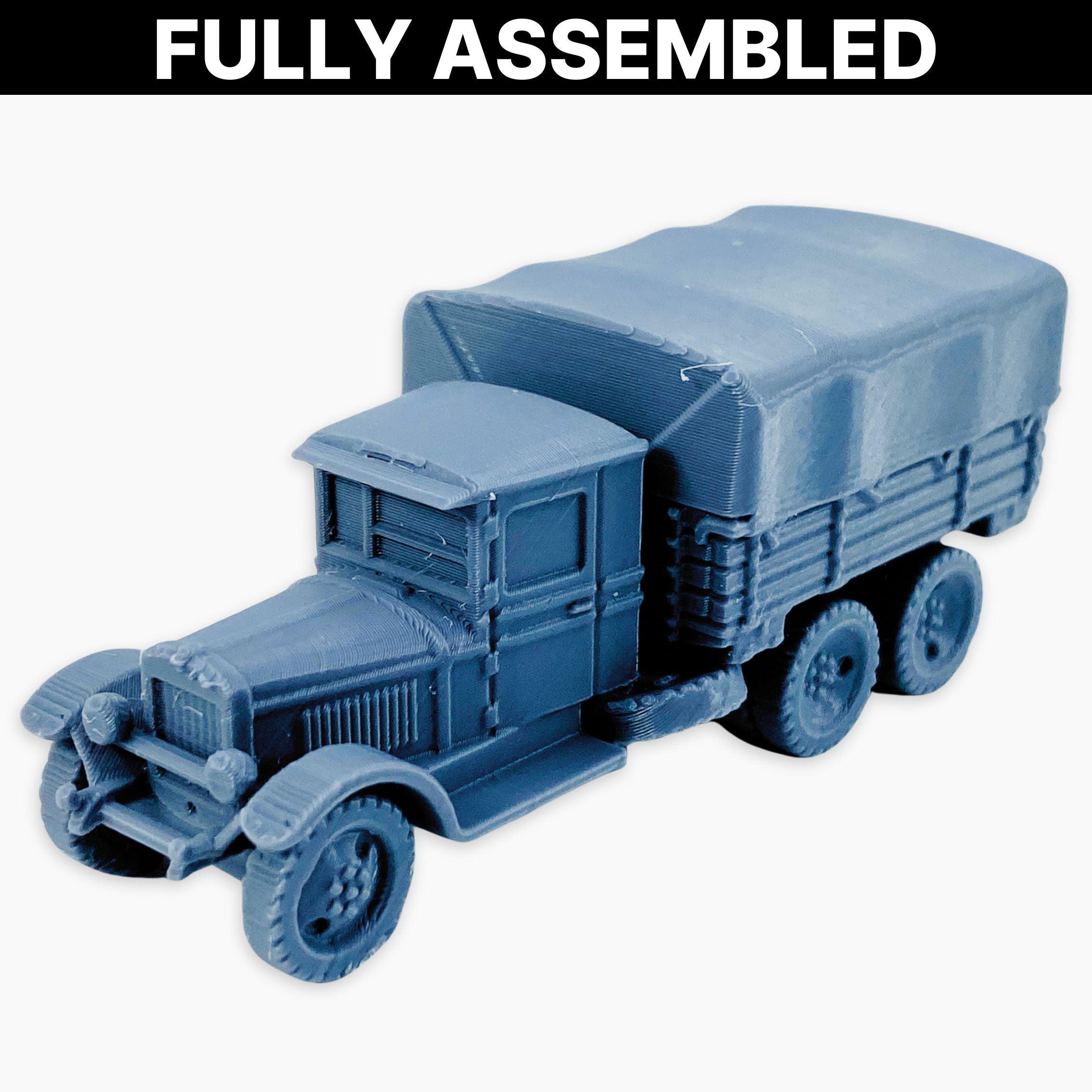 ZIS-6 (covered), Fully Assembled: WWII Soviet 6x4 Truck, Enclosed