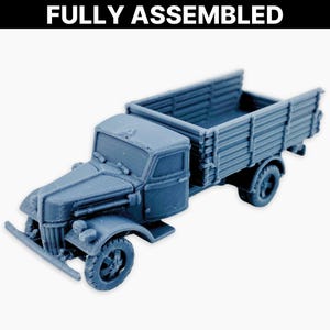 Ford V3000 (wysokie boki), w pełni zmontowana miniatura: niemiecki model ciężarówki wojskowej z II wojny światowej