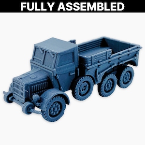 Rába 38 M Botond I (cabine), volledig gemonteerd miniatuur: Hongaars militair vrachtwagenmodel WO II