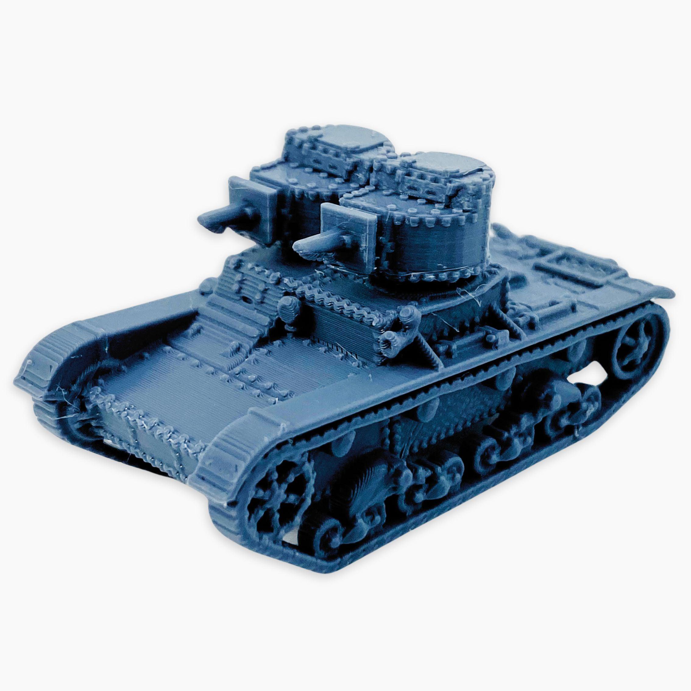 T-26A、完全組み立て済み：第二次世界大戦のソビエト軽戦車砲兵型、自